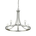 thumbnail image 4 of Sawyer 5-Light Satin Nickel Chandelier, 4 of 6