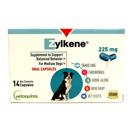 Vetoquinol Zylkene 225 mg Capsules (14 Capsules)