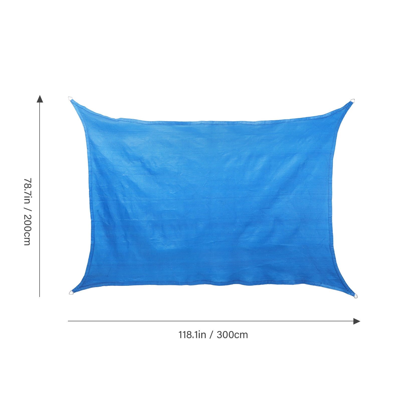 ELAYARD HDPE Sun Shade Cloth for Garden and Patio, Metal Frame Outdoor Sunscreen Cover
