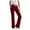 Red, variant on Jalioing Women's Yoga Pants Solid Casual Athletic Trousers Slim Straight Leg Drawstring Waist Sport Pants with Pocket