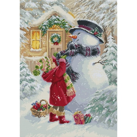 UPC: 4840746064739 | The Girl With G BU5018L Counted Cross-Stitch Kit