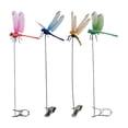 thumbnail image 4 of HaCpiu 20Pcs Fake Dragonfly Clips, 3D Outdoor Dragon Fly Decor Clip, Realistic Insect Shape Decoration for Patio, Lawn, Garden Bird & Fly Scare Devices, 4 of 12