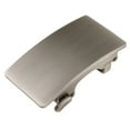thumbnail image 1 of TISHITA Mens Solid Buckle Automatic Ratchet Leather Belt Buckle 3.6cm Width Grey, 1 of 4