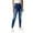 Blue-1, variant on QHFBli Womens Ripped Destroy Denim Distressed Skinny Jeans Stretchy Pants