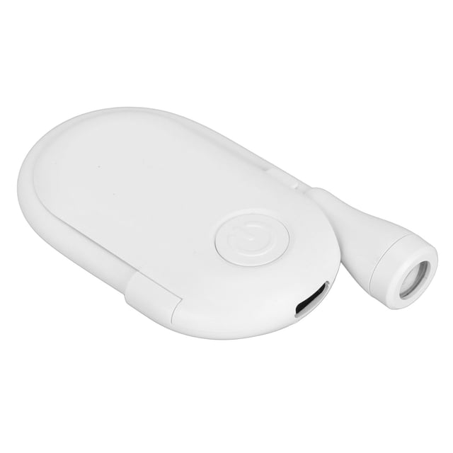 Luz De Libro, Mini Lámpara Con Clip, Ligera, 5V, 1A, USB, Batería Recargable De 400mAh Para Viajes De Negocios