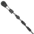 thumbnail image 5 of West Coast Paracord Assorted Cord Locks - Cow Head, Barrel, Turtle, Cube, Slider, and Wheel Designs - Available in 5, 10, and 20 Packs - Black, 5 of 5