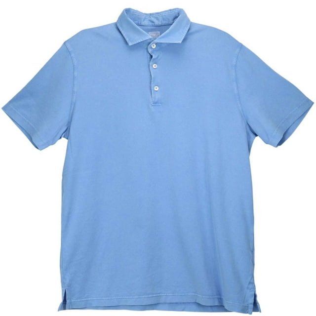 Fedeli Polo Bleu Zero pour Homme - 48 US / 58 EU