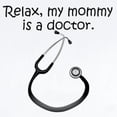 thumbnail image 2 of CafePress - Relax My Mommy Is A Doctor Body Suit - Long Sleeve Cotton Baby Bodysuit, 2 of 4