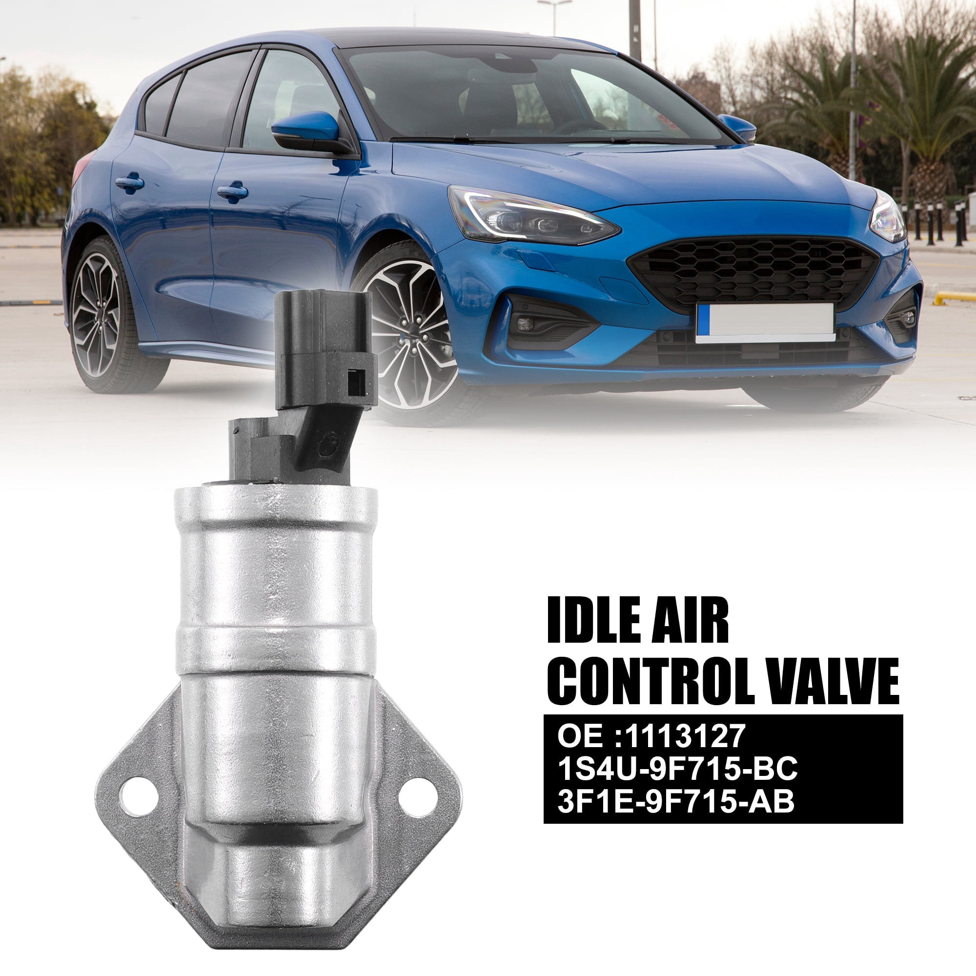 Car Idle Air Control Valve 1113127 1S4U-9F715-BC 3F1E-9F715-AB Replacement for Ford Focus 1.4 1.6 98-04