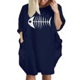 thumbnail image 1 of Womens Summer Dresses Pockets Tops Print Casual Plus Size Sundresses, 1 of 2