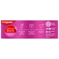 thumbnail image 3 of Colgate Optic White Sensitivity Relief Teeth Whitening Toothpaste, with Fluoride, Mint, 3.8 oz, 3 of 13