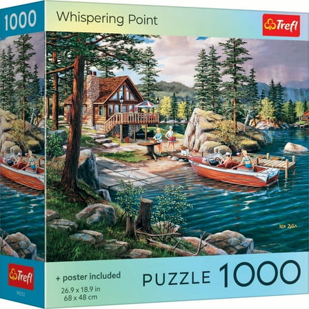 Trefl Red Whispering Point 1000 Piece Puzzle