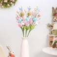 thumbnail image 4 of Artificial Easter Stems, 3 Pcs Spring Berry Picks with Easter Eggs, Berries Leaves Twig Branches Sprays for Easter Arrangement Centerpiece Easter Celebration Home Vase Decor, 4 of 9