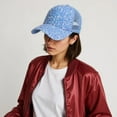 thumbnail image 4 of Unique Baseball Hat Sequined Headwear Adjustable Ponytail Hat for Casual and Sports for Men Women Teenagers, 4 of 9