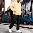 thumbnail image 3 of Aofany Mens Sweat Suit Set Plus Size Tracksuit Jogging 2 Piece Athletic Outfit Hoodie Sports Sweatsuit Pullover Sets, 3 of 6