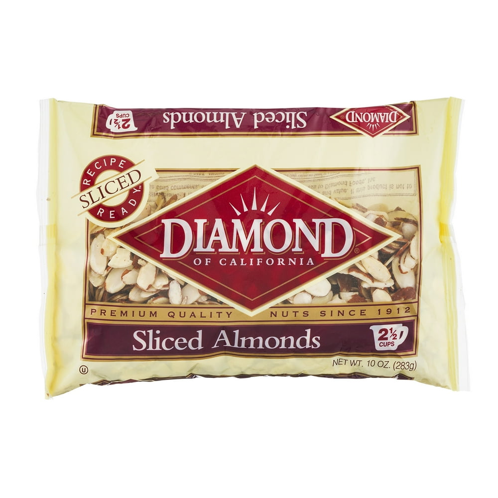 Diamond of California sliced almonds, 6oz