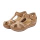 thumbnail image 5 of Sandalias de punta redonda con hueco en el tobillo cómodas para mujer y niña, zapatos de suela blanda Wmkox8yii nm1848, 5 of 6