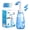 Blue, variant on Nose Cleaner Neti Pot for Adult Nasal Wash with 60 Saline Packets 260 ml Netty Bottle for Nasal Flush Wash Sinus Rinse and Sticker Thermometer