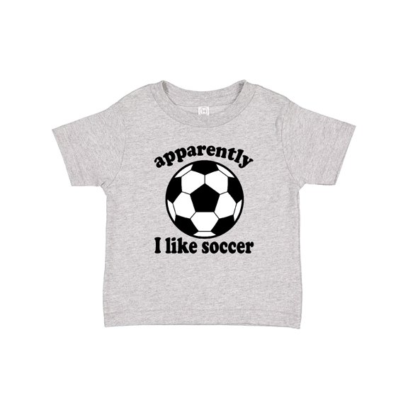 Inktastic Apparently I Like Soccer Boys or Girls Baby T-Shirt