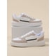 thumbnail image 3 of Ladies' Lace-up Casual Sports Sneakers, White Lightweight Street Fashionable And Simple Skateboard Shoes For Women, 3 of 4