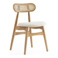 thumbnail image 6 of Manhattan Comfort Colbert 18.11" Wood Dining Chair in Natural/Oatmeal (Set of 4), 6 of 11