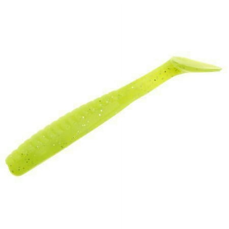 Deadly Dudley Terror Tails Grub Bait Limetreuse 3-1/4-Inch Multi-Colored