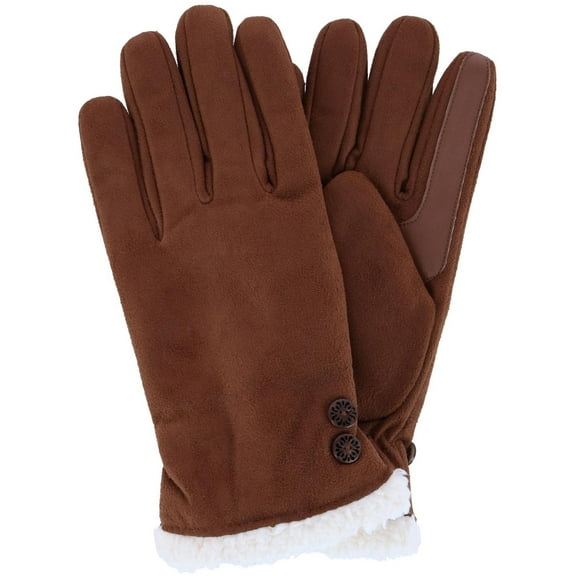 Isotoner Recycled Microsuede Water Repellent Winter Glove (Women)