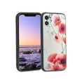 thumbnail image 1 of Compatible with iPhone 11 Phone Case, Poppies-Pink Case Men Women, Flexible Silicone Shockproof Case for iPhone 11, 1 of 1