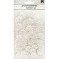 thumbnail image 1 of American Crafts Paper Flowers 48/Pkg-Off White, 1 of 3