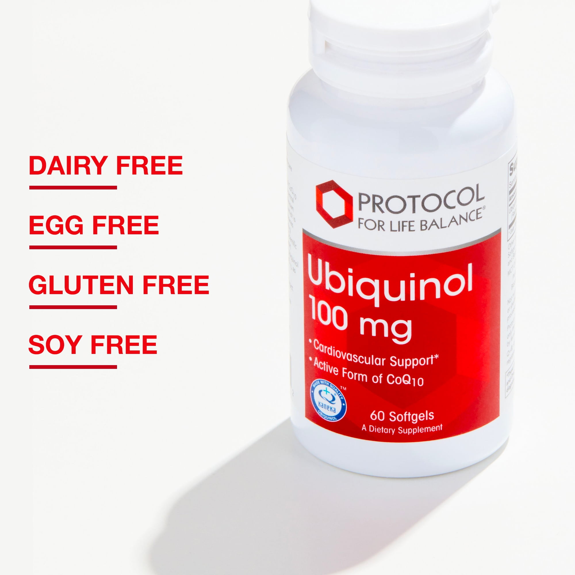 Protocol for Life Balance Ubiquinol Coq10 - 100 mg - 60 Softgels