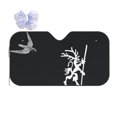 thumbnail image 1 of XMXY Car Sun Shade Windshield, Flying Birds and Elves Automotive Front Window Sun Visor for Cars SUV Trucks, Medium Size, 1 of 8