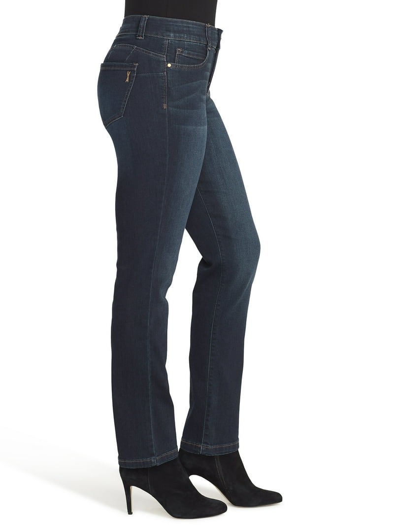 Vintage America Women's Fab Straight Body Sculpt Jean