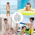 thumbnail image 5 of Summer Toddler Hooded Beach Towel Coverup Cape Kids Cotton Soft Quick Dry Absorbent Use for Swim Pool Bath Poncho Towels for 2 to 6 Years Old Children Size 23.6x 23.6 inch, 5 of 5
