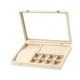 thumbnail image 2 of Joyero Organizador de Joyas Regalo Decorativo Rectangular Gran Capacidad Baratija Beige, 2 of 9
