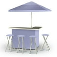 thumbnail image 1 of Best of Times 2003W1328 Portable Bar with 6 ft. Square Market Umbrella, Solid Lavender, Solid Lavender, 1 of 2
