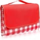 thumbnail image 1 of Waterproof Picnic Blanket, 200x 200 CM Sandproof Waterproof Extra Large Camping Mat for Garden Park Travel (Red), 1 of 5