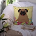thumbnail image 3 of Easter Eggs Design Dog Art Fabric Decorative Pillow, 3 of 4