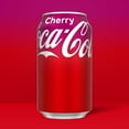 thumbnail image 4 of Coca-Cola Cherry Soda Pop, 12 fl oz, 24 Pack Cans, 4 of 16