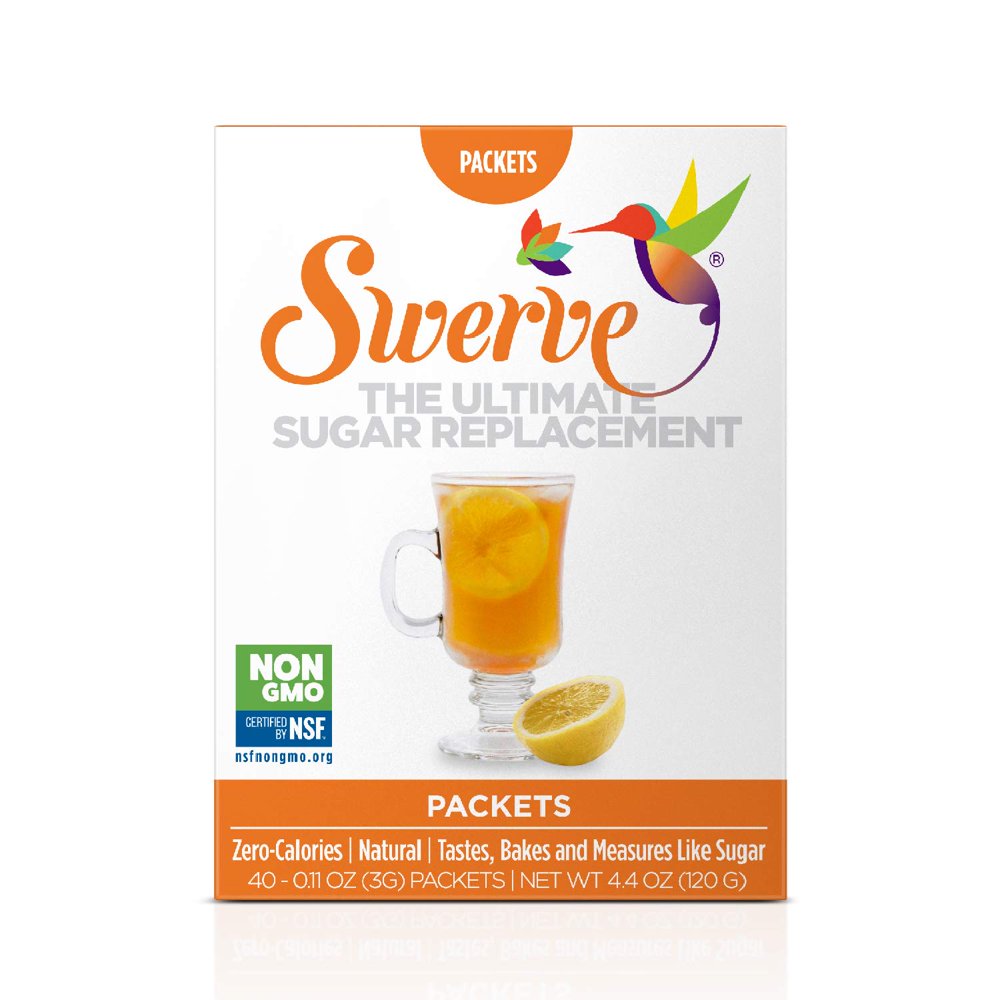 Swerve Sweetener Packets (40 x 3 Gram Packets)