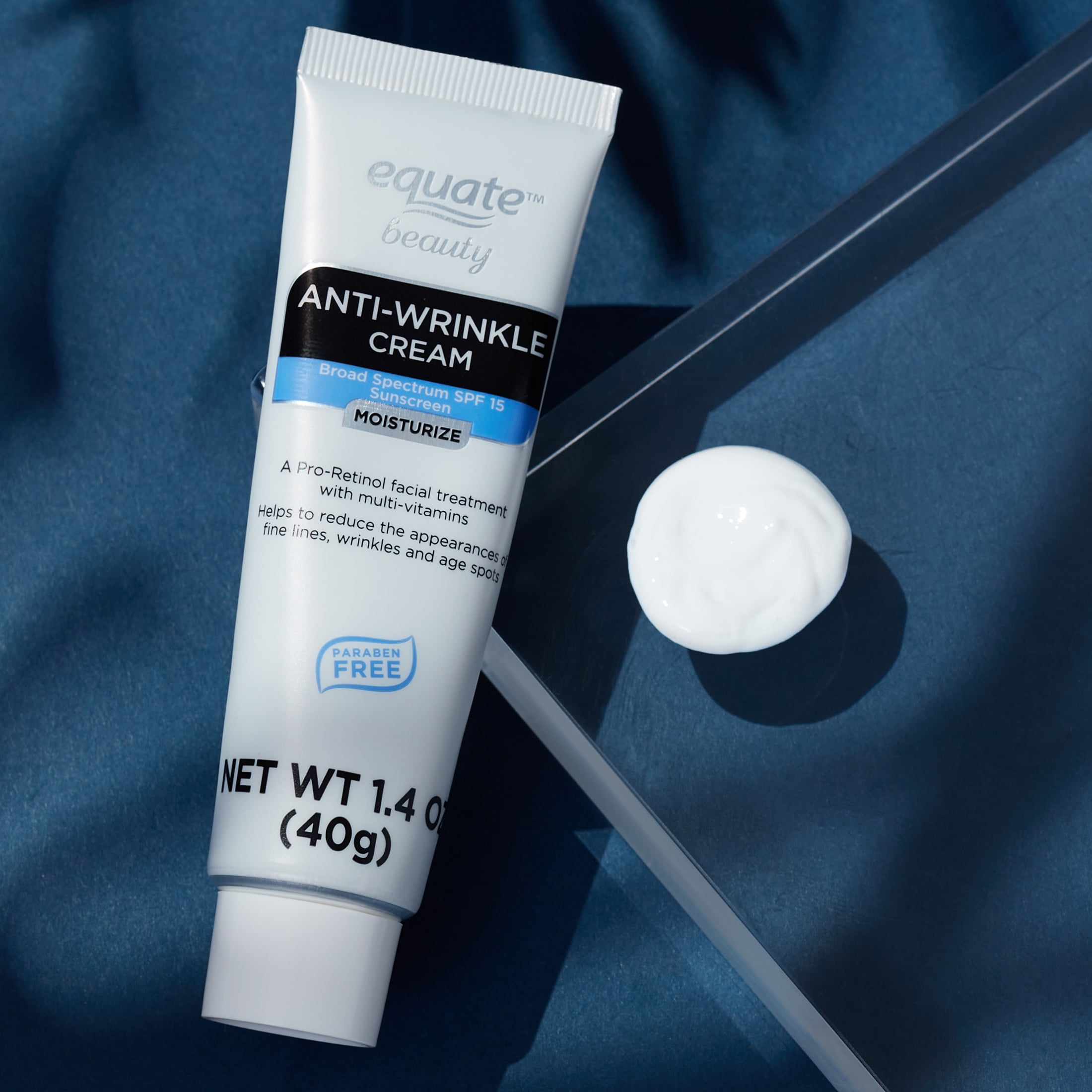 Equate Beauty Anti-Wrinkle Cream, SPF 15, 1.4 oz