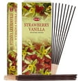 thumbnail image 2 of Strawberry Vanilla Incense Sticks And Incense Stick Holder Bundle Insence Insense Hem Incense Sticks, 2 of 5