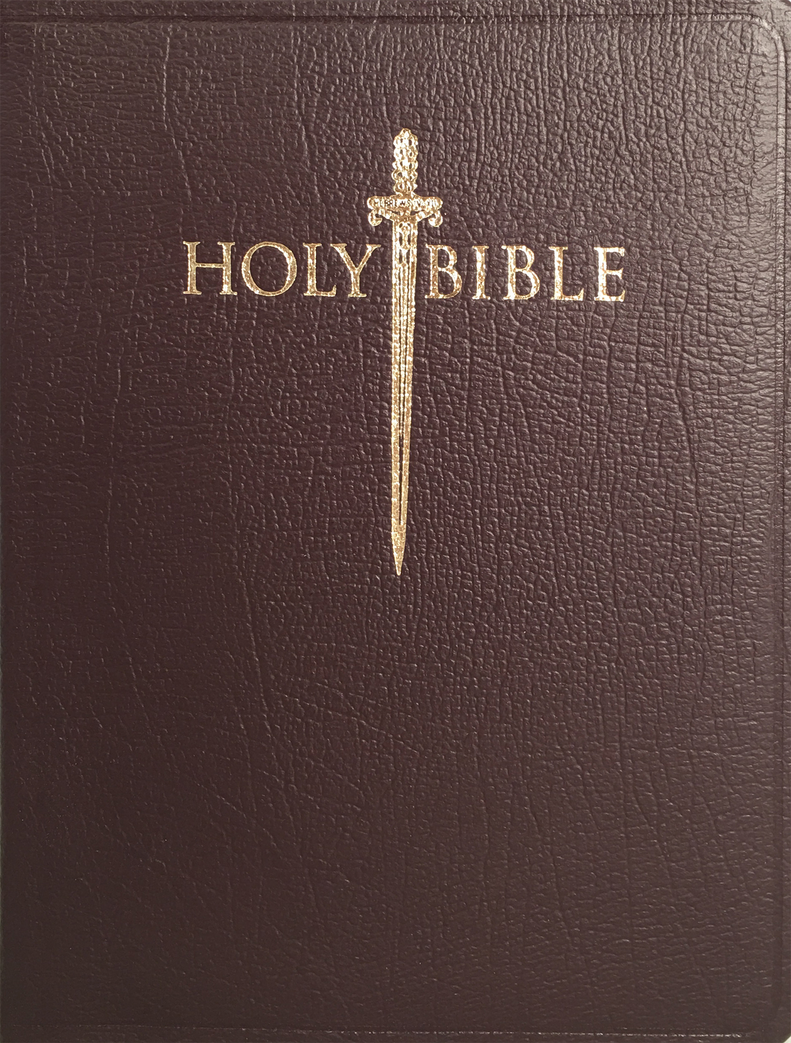 KJVER Thinline Bible Large Print Burgundy Genuine Leather : King James Version Easy Read (Hardcover) - image 2 of 2