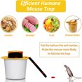 thumbnail image 6 of Kicbertin Mouse Trap Bucket - 3 Pack,Bucket Lid Mouse Rat Trap, Reusable Humane Mouse Traps for Indoor Outdoor，Automatic Reset Bucket Lid Mouse Trap，5 Gallon Bucket Compatible, 6 of 9