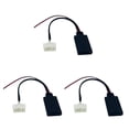 thumbnail image 2 of Riwesomey Adaptador de música, suministros para coche, Cable de Audio, conexión de conector de rendimiento estable, accesorios mejorados de Type1 NO1, 2 of 6