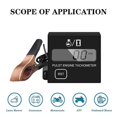 thumbnail image 3 of Digital Chainsaw Tachometer Small Engine Tachometer Digital Display Pulse Speedometer Motorcycle Electronic Tachometer, 3 of 5