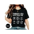 thumbnail image 2 of Funny Quilting Lover T-Shirt - 'Things I Do In My Spare Time' Tee for Quilters | Perfect Gift for Sewing Enthusiasts, 2 of 10