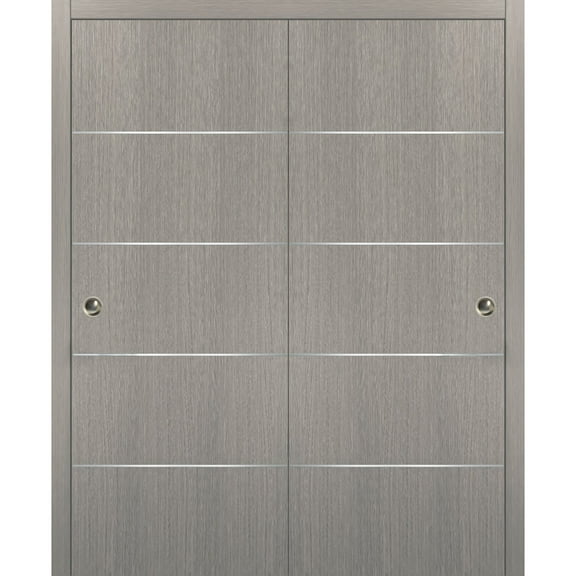 Sliding Closet Bypass Doors 64 x 80 with hardware