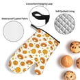 thumbnail image 3 of Cauagu Pumpkin Maple Leaves Print Oven Mitts and Pot Holders 4 pcs Set,Extra Thicken Long Kitchen Oven Glove Potholders BBQ Gloves-Oven Mitts and Pot Holders(11 Inch), 3 of 6
