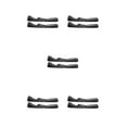 thumbnail image 3 of QualitChoice 1/2/3/5 2X Attaché Ceinture Ensemble Bagages Cils Sangle Cargo Cravate Stockage Randonnée Camping Boucle Longue Réglable Voyage Valise Noir/S 5PCS, 3 of 6