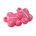 thumbnail image 4 of Guardoinrt 2 x Butterfly Tennis Squash Racket Vibration Pieces vibration dampeners Dampeners Shock Absorber Pink, 4 of 6